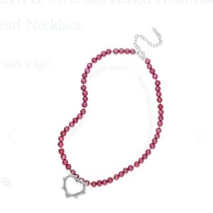 Heart & SOL Freshwater Pearl Necklace Mignon Faget